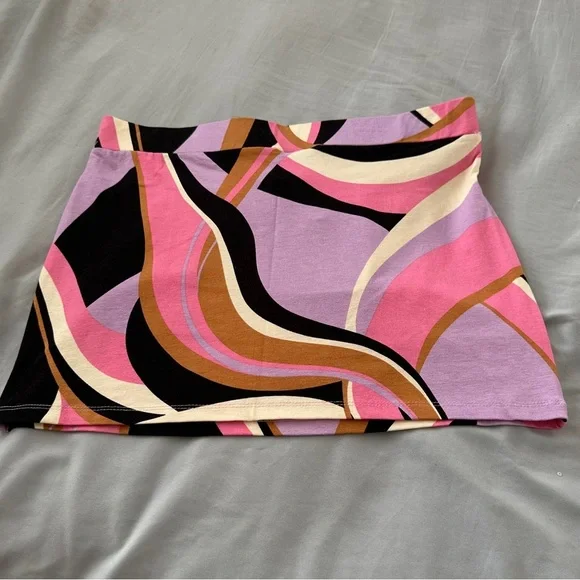 NWT Y2K Vintage Bejewled Pucci Print Micro Mini- RARE - Picture 3 of 7